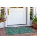 Chantille ACN533 Teal 1'8" x 2'6" Rug