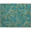 Addison Chantille ACN533 Teal 1 ft. 8 in. x 2 ft. 6 in. Rectangle Rug