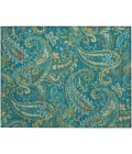 Chantille ACN533 Teal 1'8" x 2'6" Rug