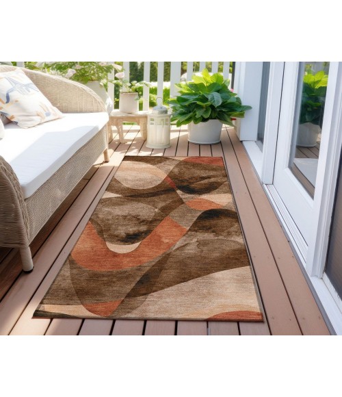 Chantille ACN536 Chocolate 2'3" x 7'6" Rug