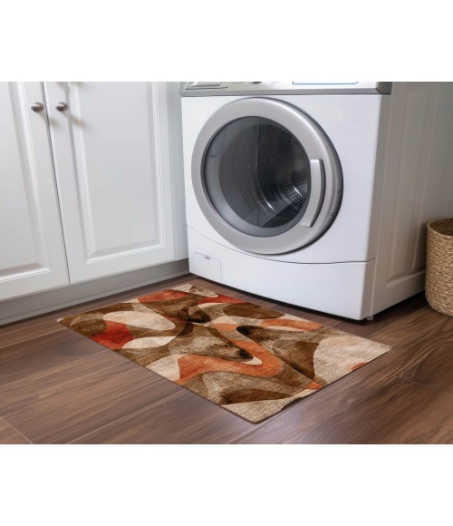 Chantille ACN536 Chocolate 1'8" x 2'6" Rug