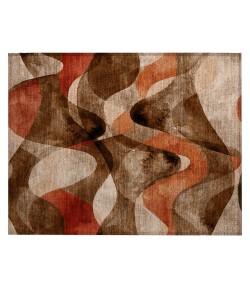 Addison Chantille ACN536 Chocolate 1 ft. 8 in. x 2 ft. 6 in. Rectangle Rug