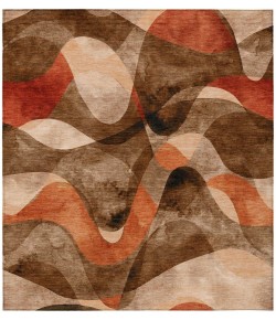 Addison Chantille ACN536 Chocolate 5 ft. x 7 ft. 6 in. Rectangle Rug