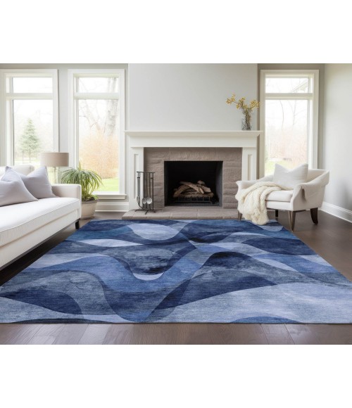 Chantille ACN536 Navy 8' x 10' Rug