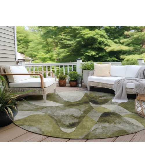 Chantille ACN536 Olive 8' x 8' Rug