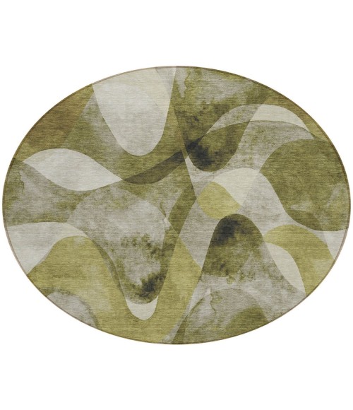 Chantille ACN536 Olive 8' x 8' Rug