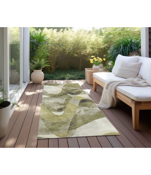 Chantille ACN536 Olive 2'3" x 7'6" Rug