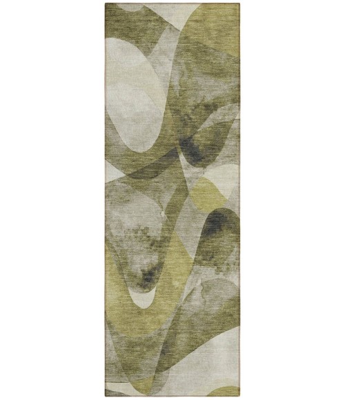 Chantille ACN536 Olive 2'3" x 7'6" Rug