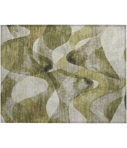 Addison Chantille ACN536 Olive 1 ft. 8 in. x 2 ft. 6 in. Rectangle Rug