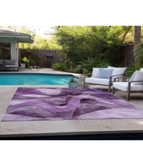 Chantille ACN536 Purple 8' x 10' Rug