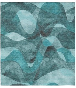 Addison Chantille ACN536 Teal 8 ft. x 10 ft. Rectangle Rug