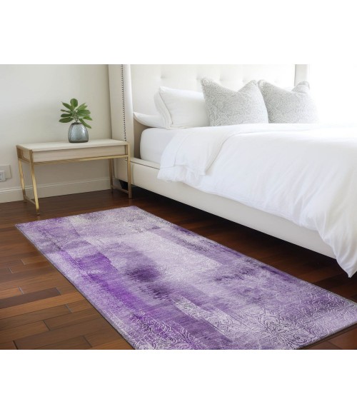 Chantille ACN537 Purple 2'3" x 7'6" Rug