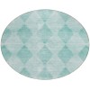 Addison Chantille ACN539 Teal 8 ft. x 8 ft. Round Rug