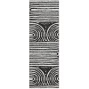 Addison Chantille ACN540 Black 2 ft. 3 in. x 7 ft. 6 in. Runner Rug