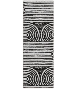 Addison Chantille ACN540 Black 2 ft. 3 in. x 7 ft. 6 in. Runner Rug