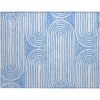 Addison Chantille ACN540 Blue 1 ft. 8 in. x 2 ft. 6 in. Rectangle Rug