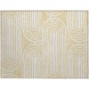 Addison Chantille ACN540 Gold 1 ft. 8 in. x 2 ft. 6 in. Rectangle Rug