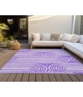 Chantille ACN540 Purple 3' x 5' Rug