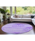 Chantille ACN540 Purple 8' x 8' Rug