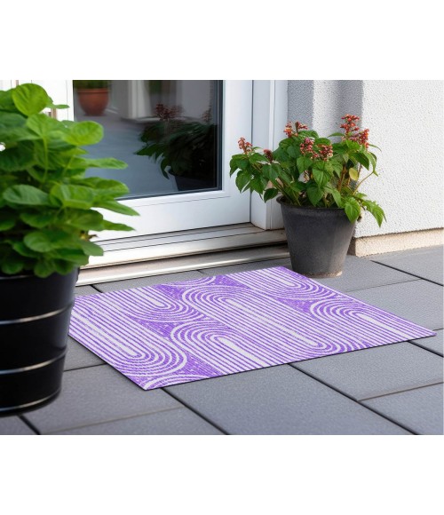 Chantille ACN540 Purple 1'8" x 2'6" Rug