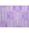 Chantille ACN540 Purple 1'8" x 2'6" Rug