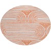 Addison Chantille ACN540 Salmon 8 ft. x 8 ft. Round Rug