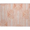 Addison Chantille ACN540 Salmon 1 ft. 8 in. x 2 ft. 6 in. Rectangle Rug