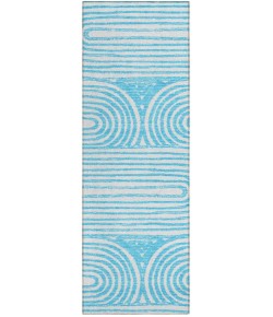 Addison Chantille ACN540 Teal 2 ft. 3 in. x 7 ft. 6 in. Runner Rug