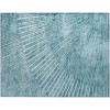 Addison Chantille ACN542 Teal 1 ft. 8 in. x 2 ft. 6 in. Rectangle Rug