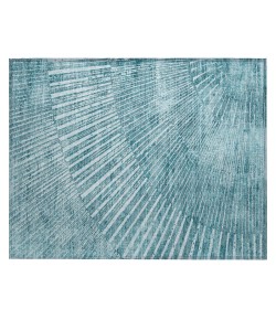 Addison Chantille ACN542 Teal 1 ft. 8 in. x 2 ft. 6 in. Rectangle Rug