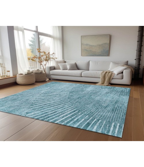 Chantille ACN542 Teal 9' x 12' Rug
