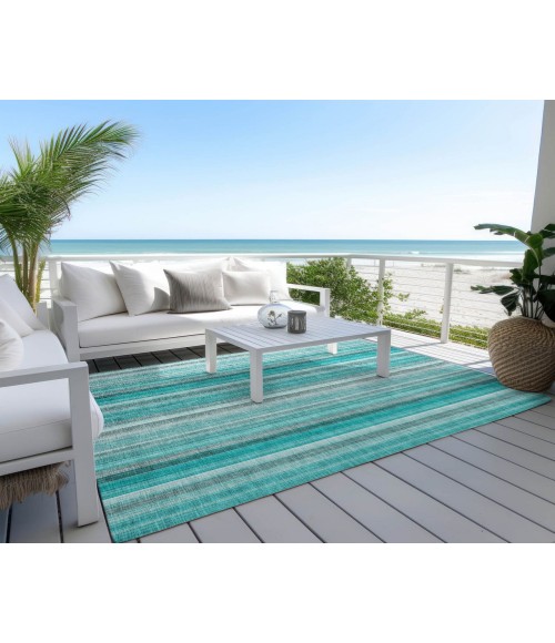 Chantille ACN543 Teal 3' x 5' Rug