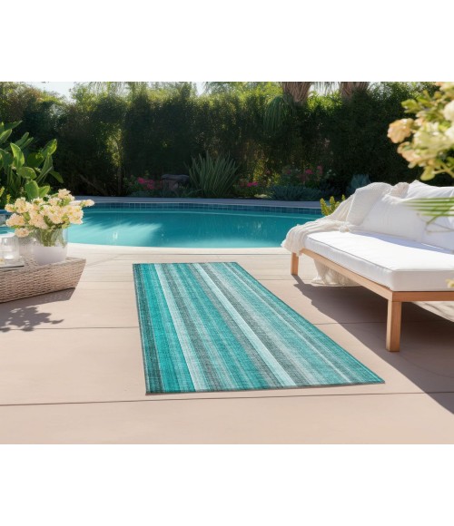 Chantille ACN543 Teal 2'3" x 7'6" Rug