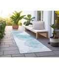 Chantille ACN544 Teal 2'3" x 7'6" Rug