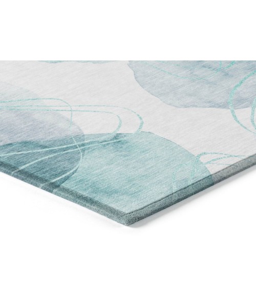 Chantille ACN544 Teal 2'3" x 7'6" Rug