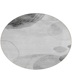 Addison Chantille ACN545 Gray 8 ft. x 8 ft. Round Rug