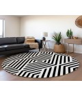 Chantille ACN550 Black 8' x 8' Rug
