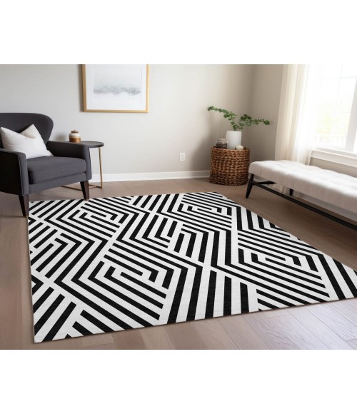Chantille ACN550 Black 2'6" x 3'10" Rug