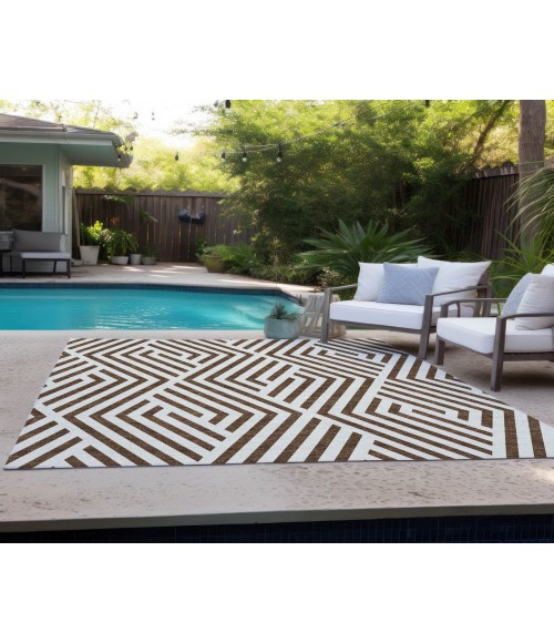 Chantille ACN550 Brown 10' x 14' Rug