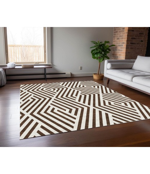 Chantille ACN550 Brown 10' x 14' Rug
