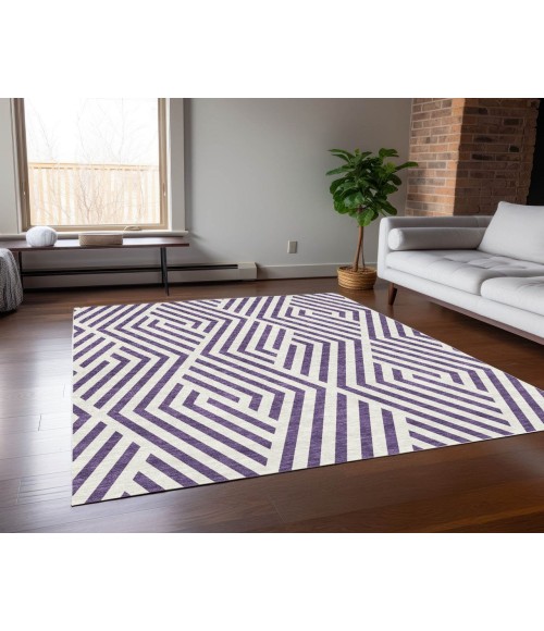 Chantille ACN550 Purple 9' x 12' Rug