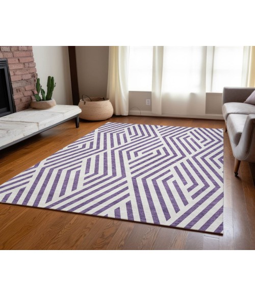 Chantille ACN550 Purple 9' x 12' Rug