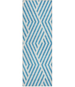 Addison Chantille ACN550 Teal 2 ft. 3 in. x 7 ft. 6 in. Runner Rug