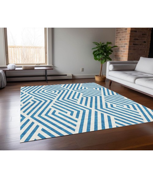 Chantille ACN550 Teal 2'6" x 3'10" Rug