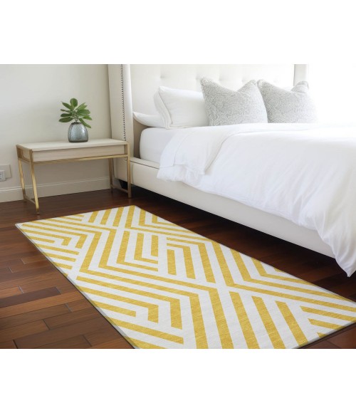Chantille ACN550 Yellow 2'3" x 7'6" Rug