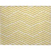 Addison Chantille ACN550 Yellow 1 ft. 8 in. x 2 ft. 6 in. Rectangle Rug