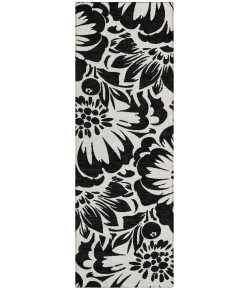 Addison Chantille ACN551 Black 2 ft. 3 in. x 7 ft. 6 in. Runner Rug