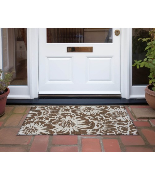 Chantille ACN551 Brown 1'8" x 2'6" Rug