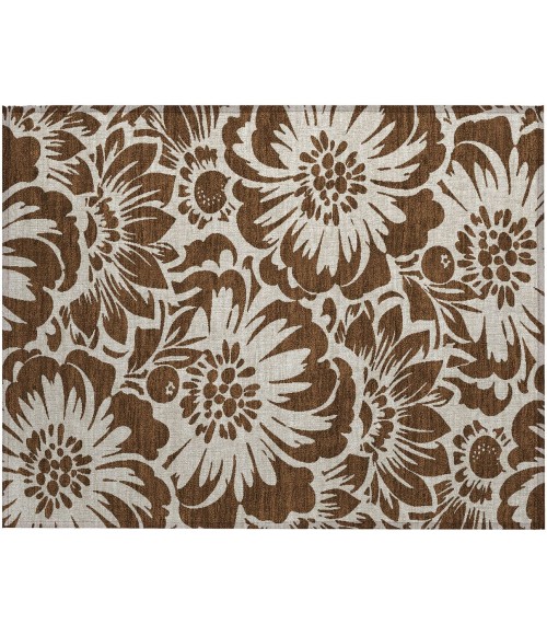 Chantille ACN551 Brown 1'8" x 2'6" Rug