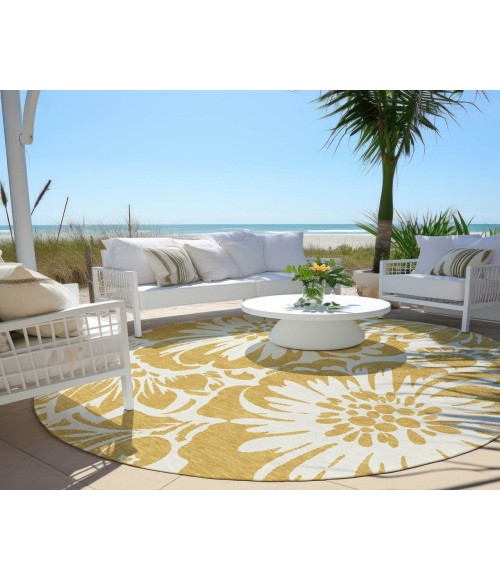 Chantille ACN551 Gold 8' x 8' Rug